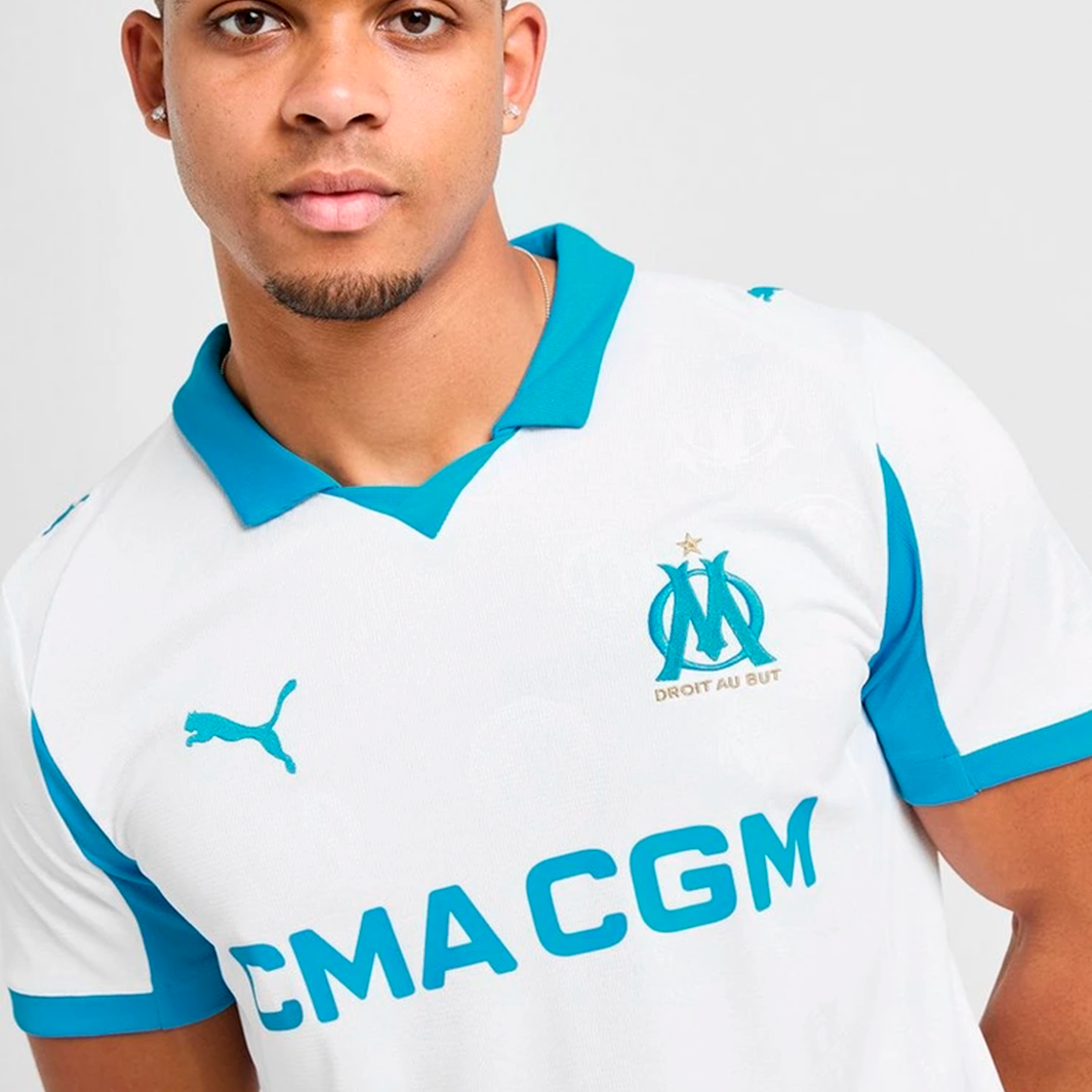 Camisa Olympique Marseille 2025/26 Home – Torcedor