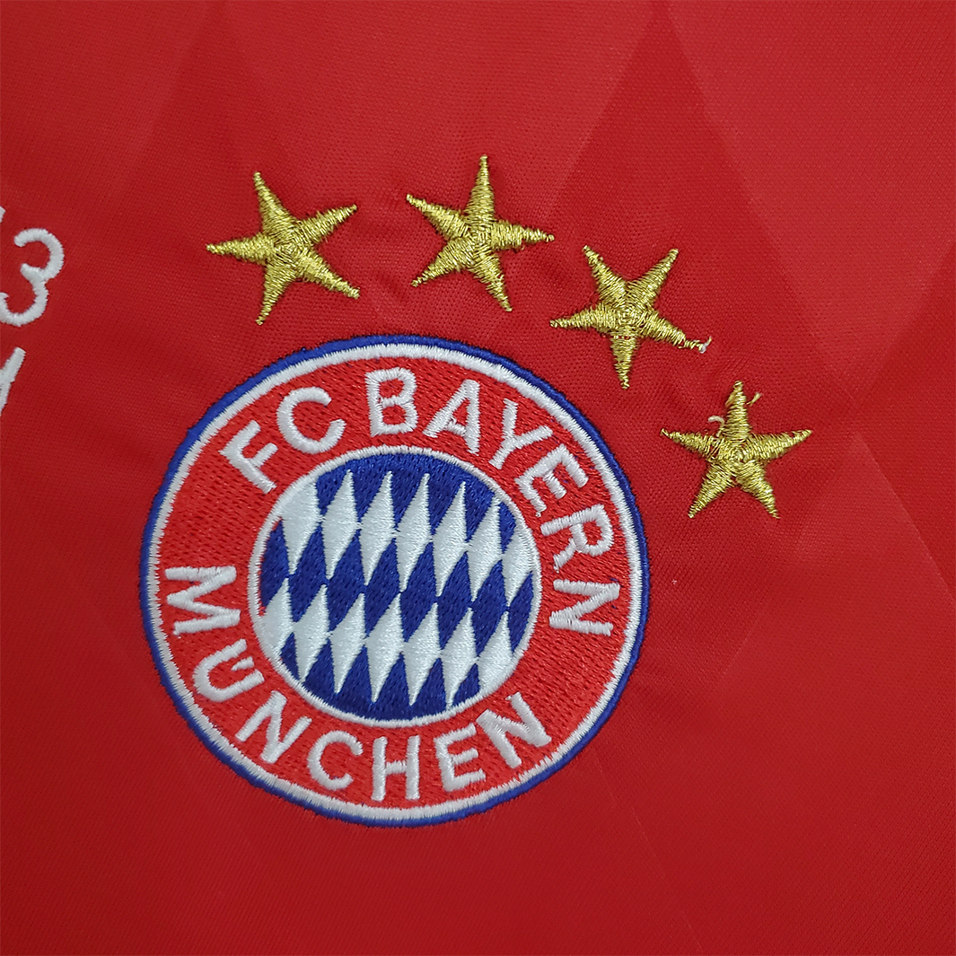 Camisa Bayern de Munique 2013/14 Home UCL – Retrô