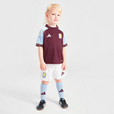 Kit Infantil Aston Villa 2025/26 Home