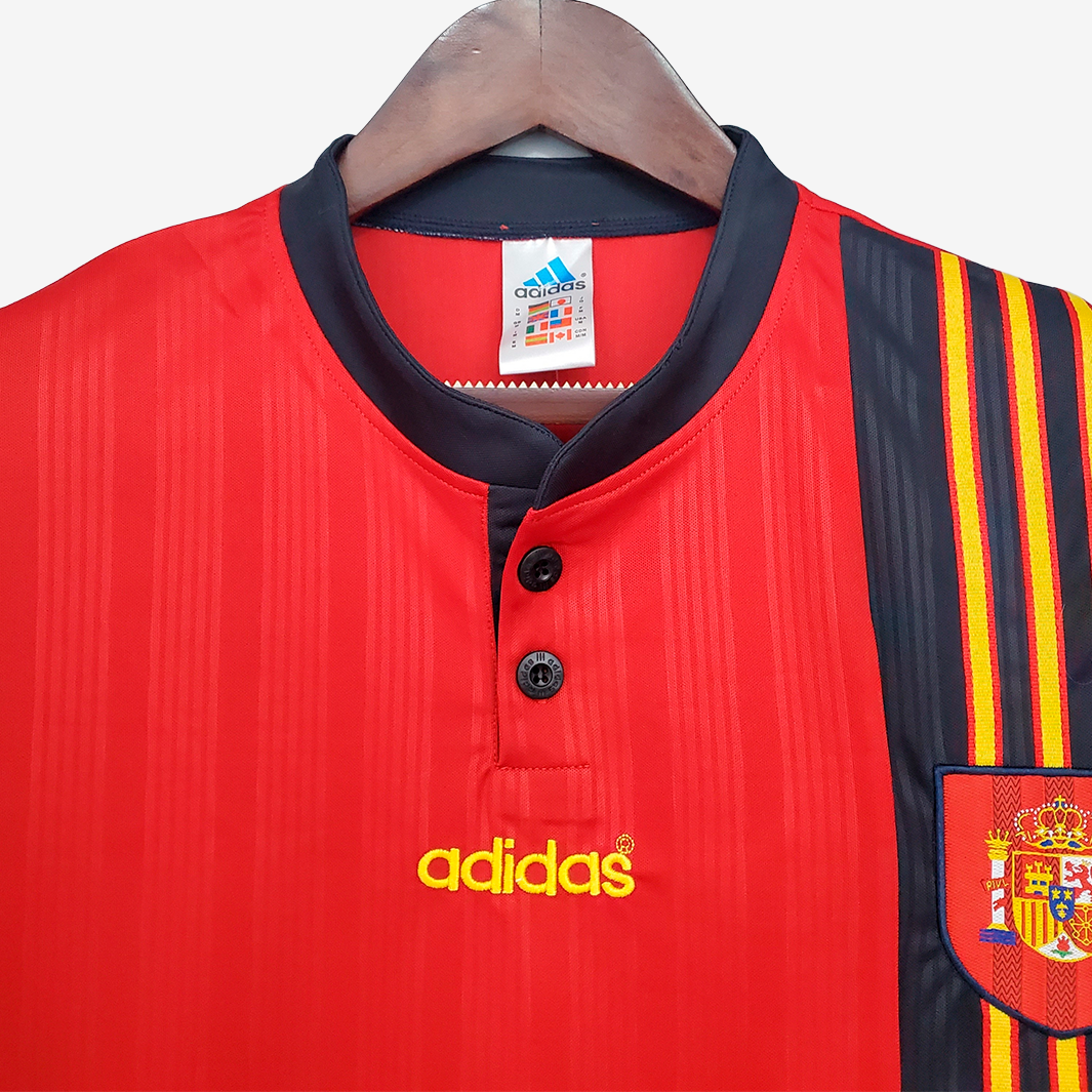 Camisa Espanha 1996 Home – Retrô