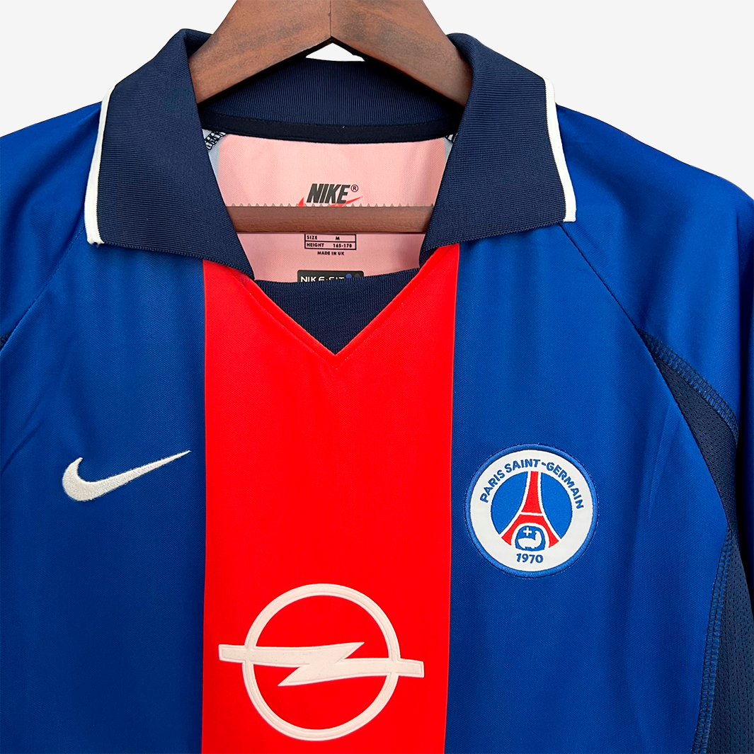 Camisa Paris Saint-Germain (PSG) 2000/01 Home – Retrô