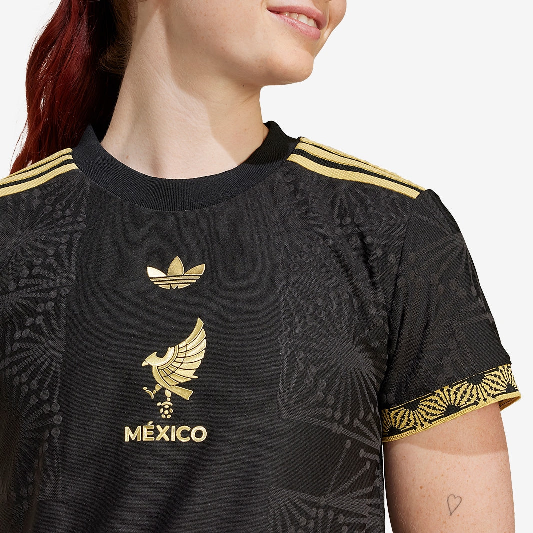 Camisa México 2025 Gold – Feminina