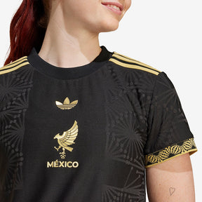 Camisa México 2025 Gold – Feminina