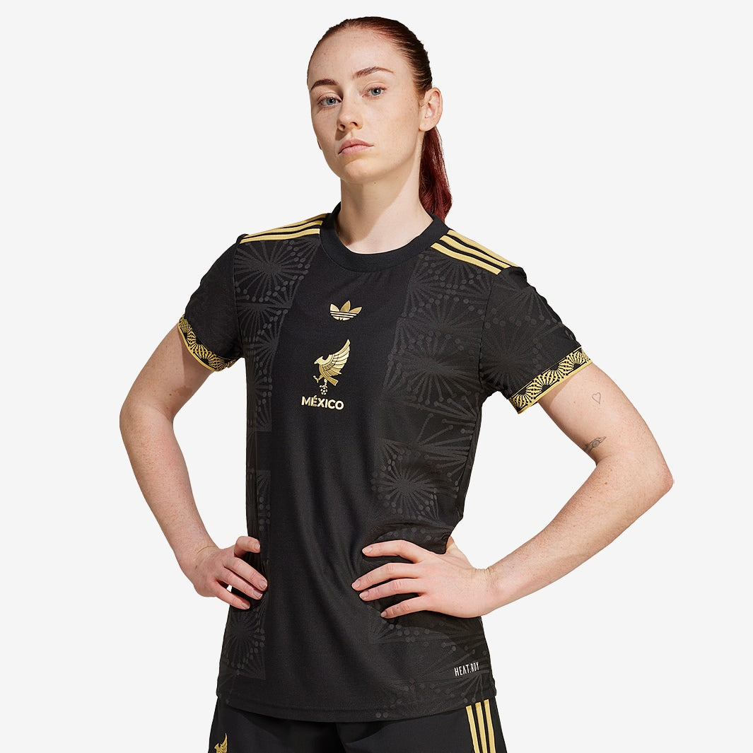 Camisa México 2025 Gold – Feminina