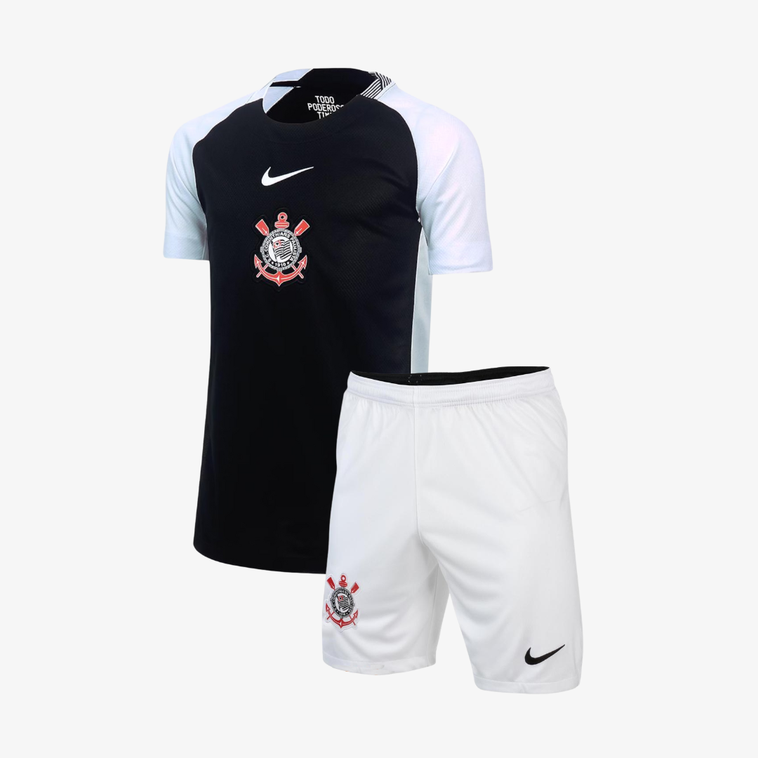 Kit Infantil Corinthians 2025/26 Away