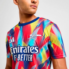 Camisa Arsenal 2025/26 Aquecimento – Torcedor