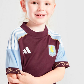 Kit Infantil Aston Villa 2025/26 Home
