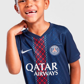 Kit Infantil Paris Saint-Germain (PSG) 2025/26 Home