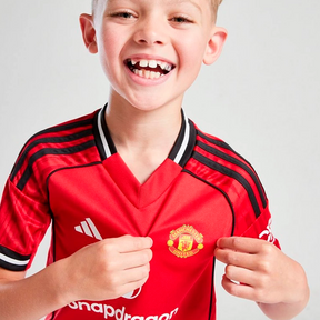 Kit Infantil Manchester United 2025/26 Home