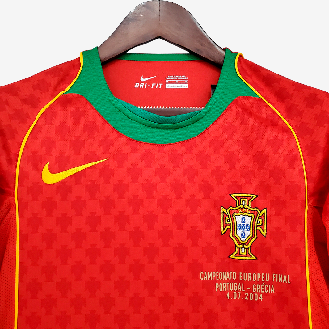 Camisa Portugal 2004 Home – Retrô