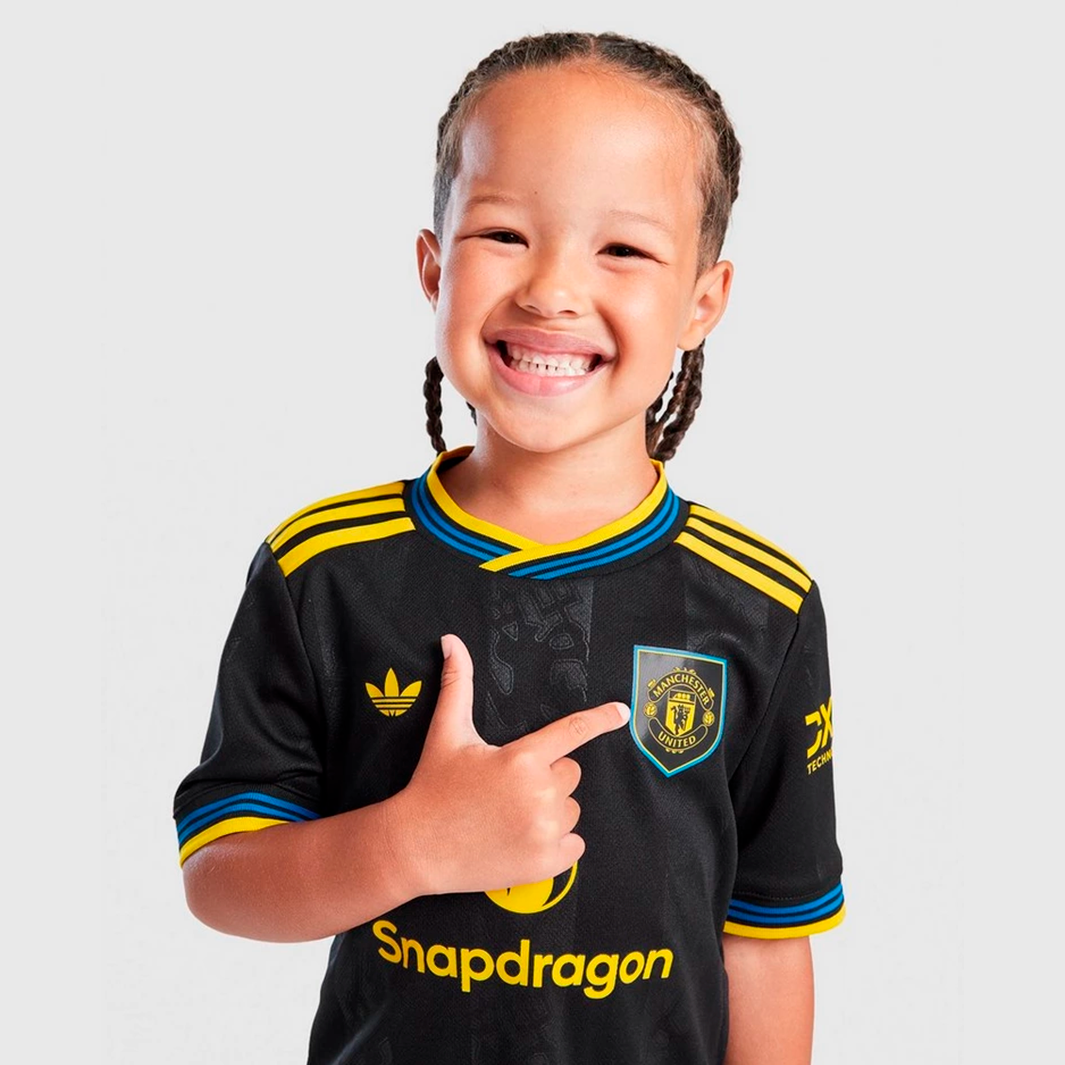 Kit Infantil Manchester United 2025/26 Third