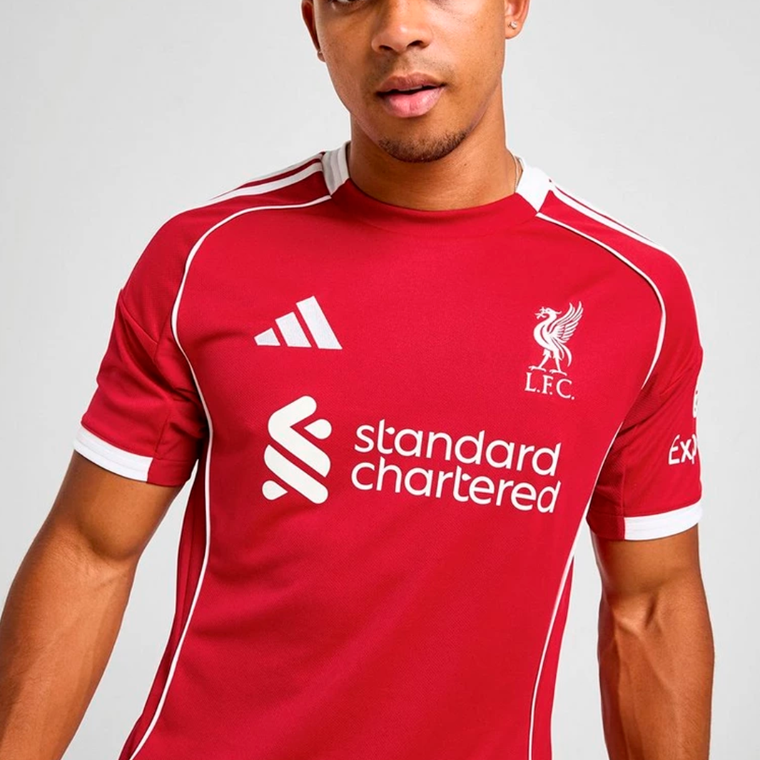 Camisa Liverpool 2025/26 Home – Torcedor