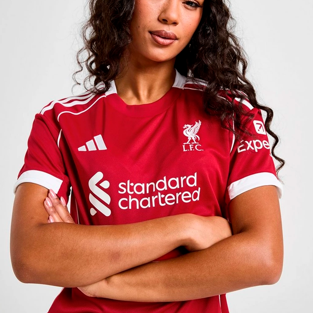 Camisa Liverpool 2025/26 Home – Feminina