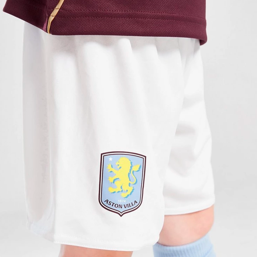 Kit Infantil Aston Villa 2025/26 Home