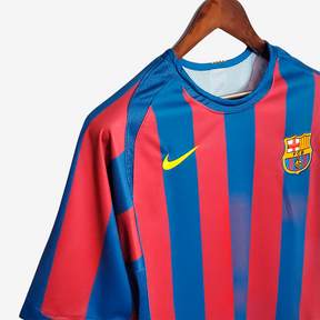 Camisa Barcelona 2005/06 Home UCL – Retrô