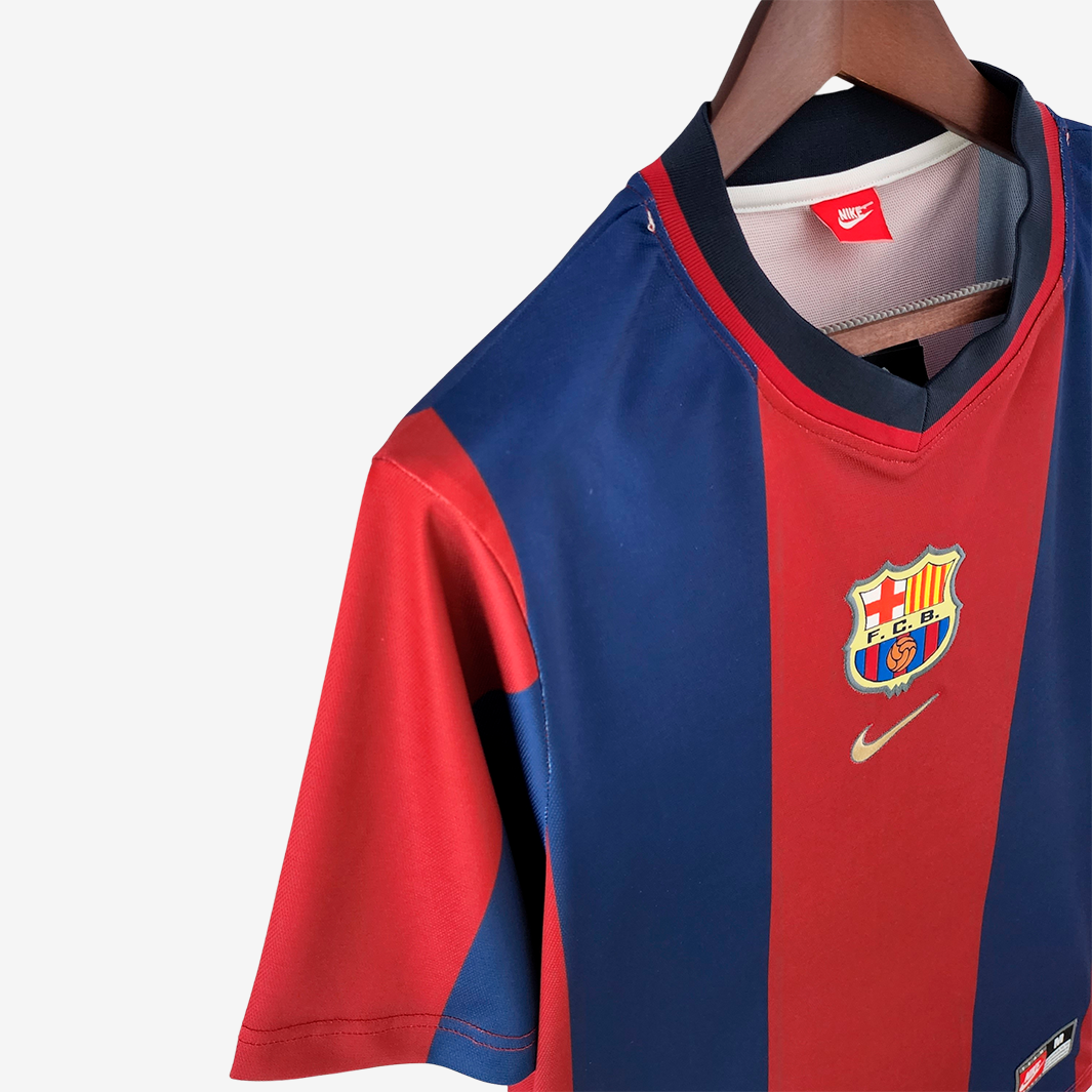 Camisa Barcelona 1998/99 Home – Retrô
