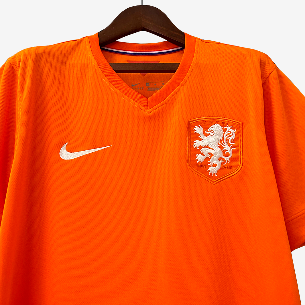 Camisa Holanda 2014 Home – Retrô