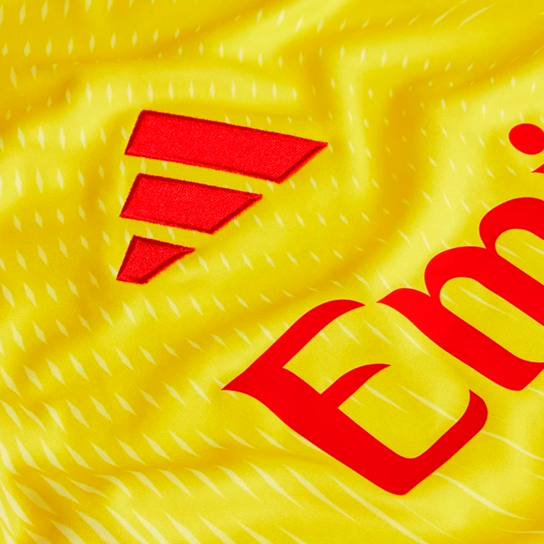 Camisa Arsenal 2025/26 Goleiro – Torcedor
