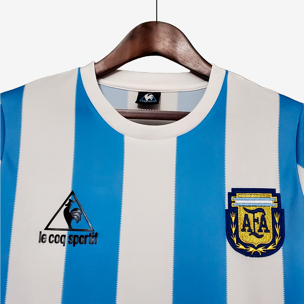 Camisa Argentina 1986 Home – Retrô