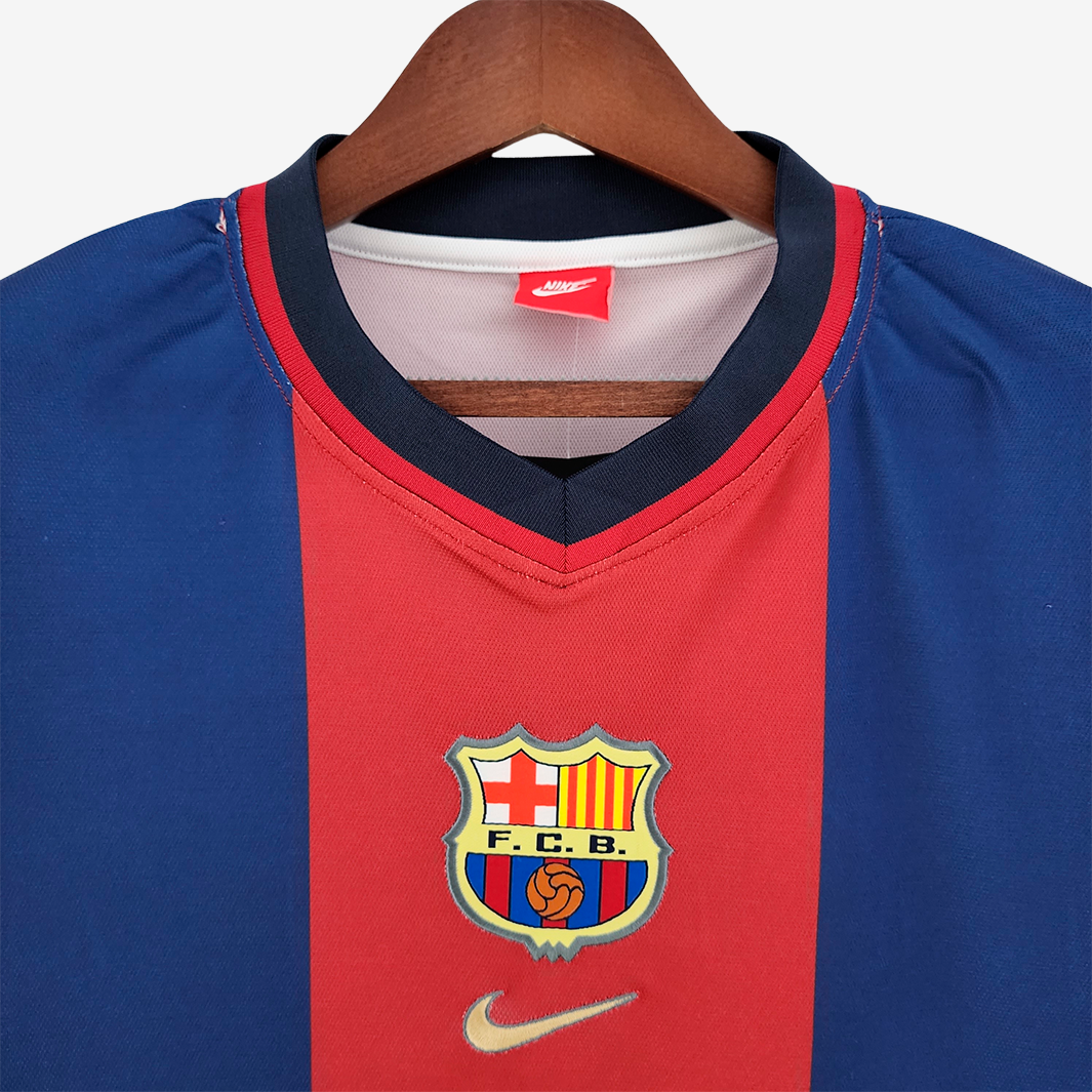 Camisa Barcelona 1998/99 Home – Retrô