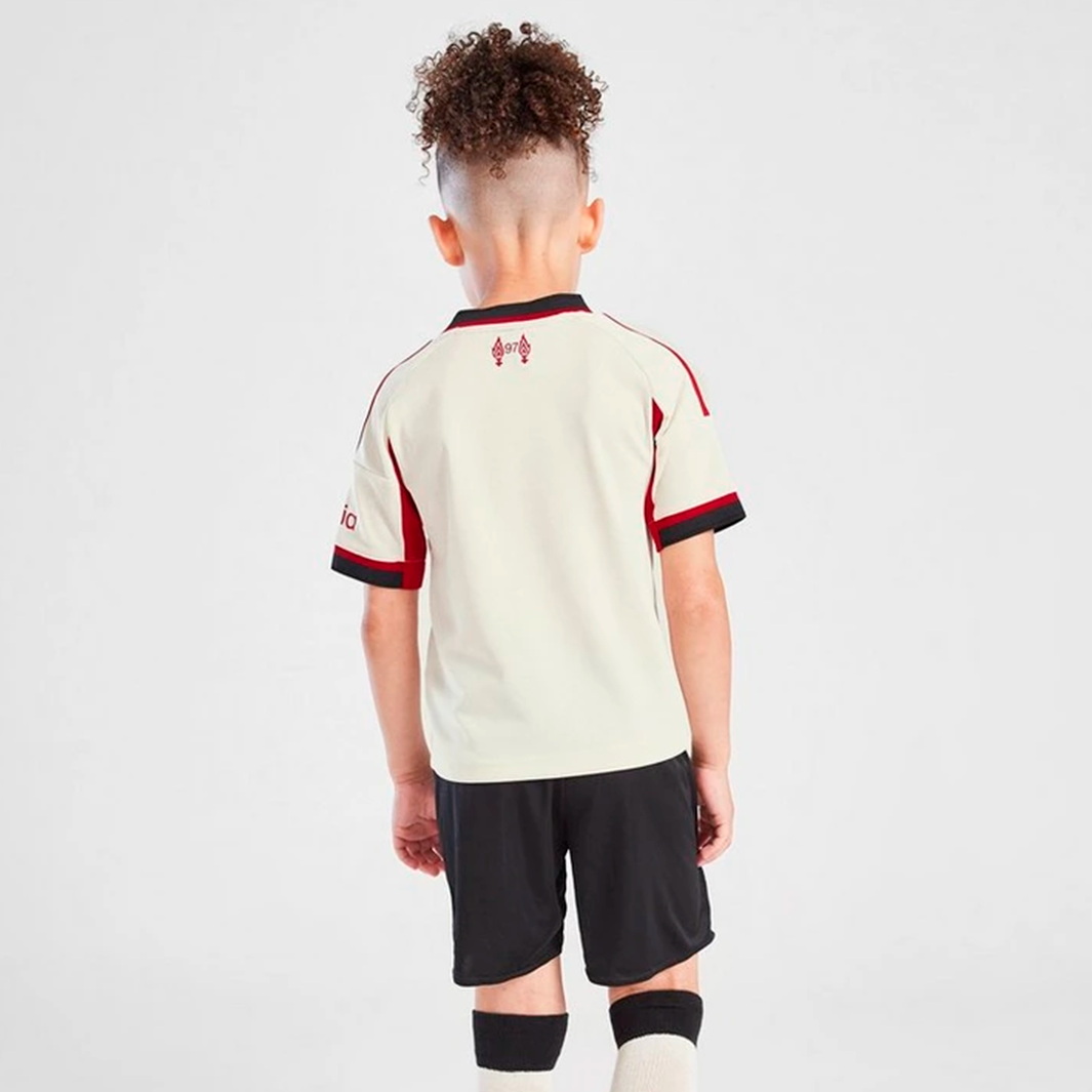 Kit Infantil Liverpool 2025/26 Away