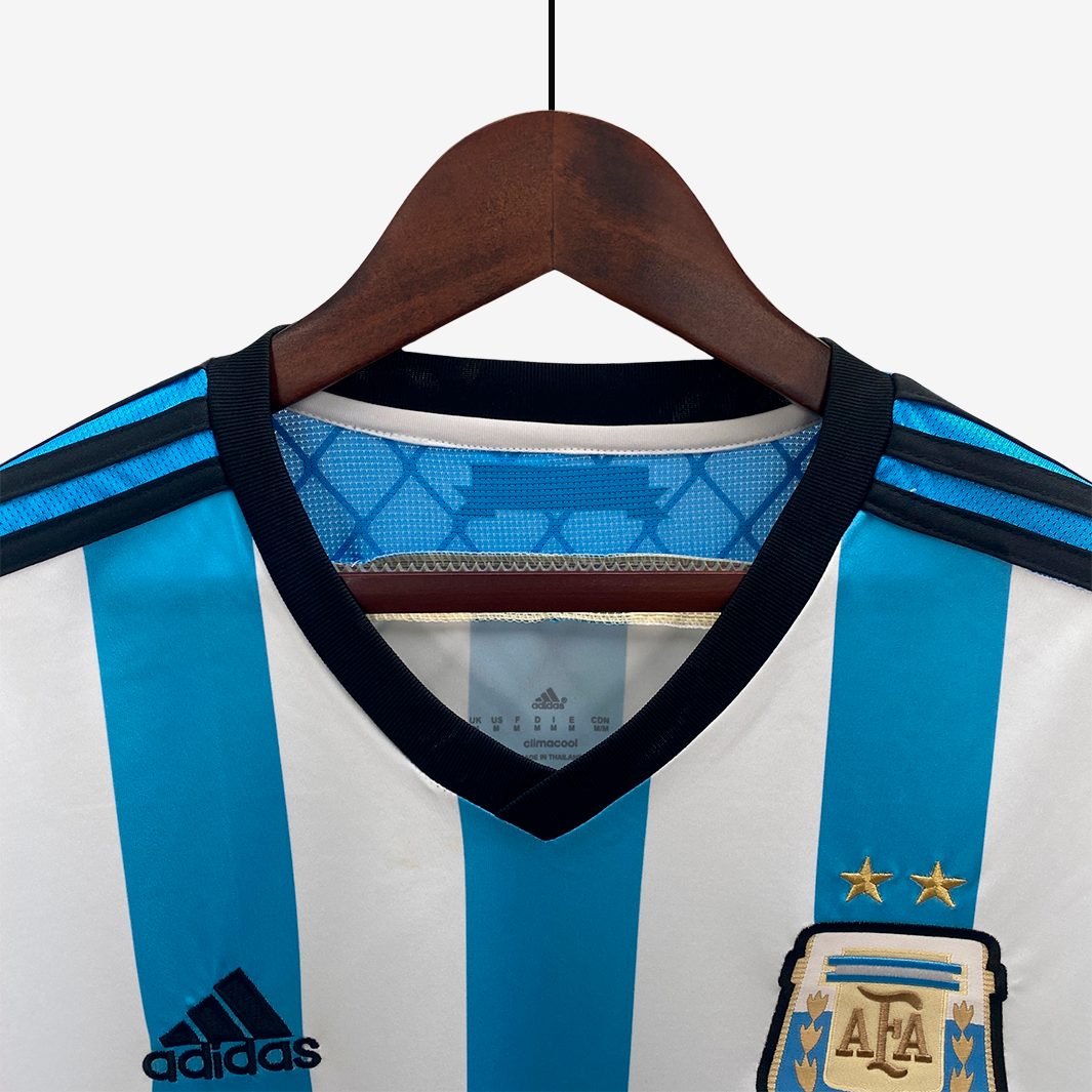 Camisa Argentina 2014 Home – Retrô