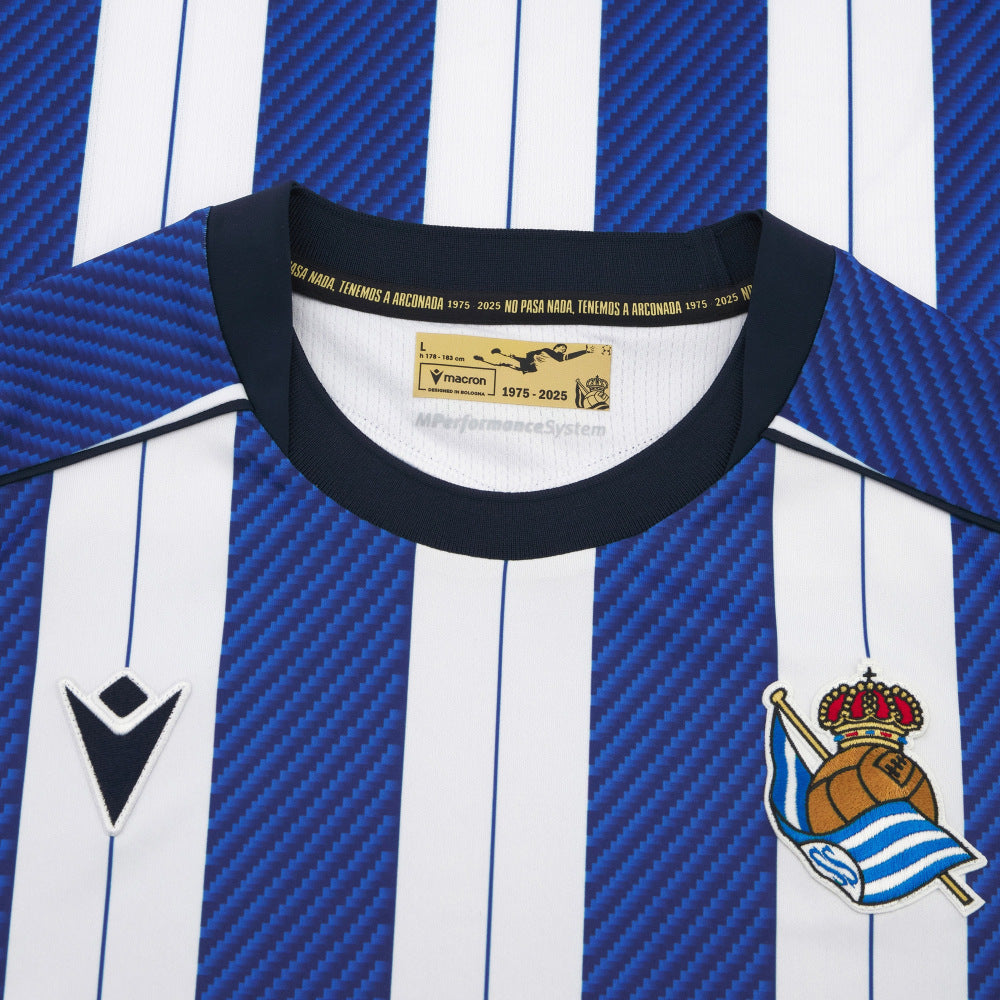 Camisa Real Sociedad 2025/26 Home – Torcedor