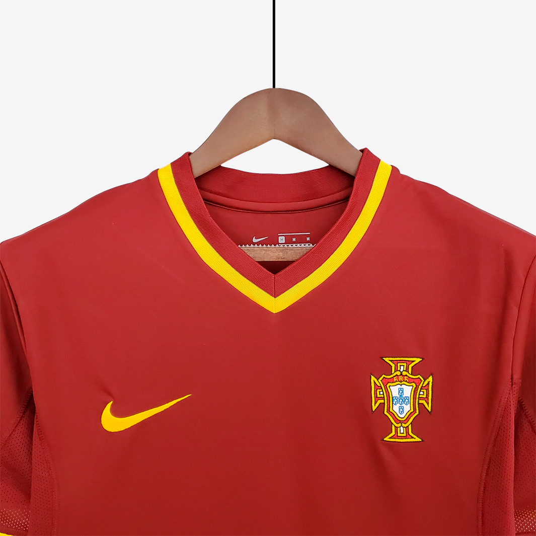 Camisa Portugal 2000 Home – Retrô