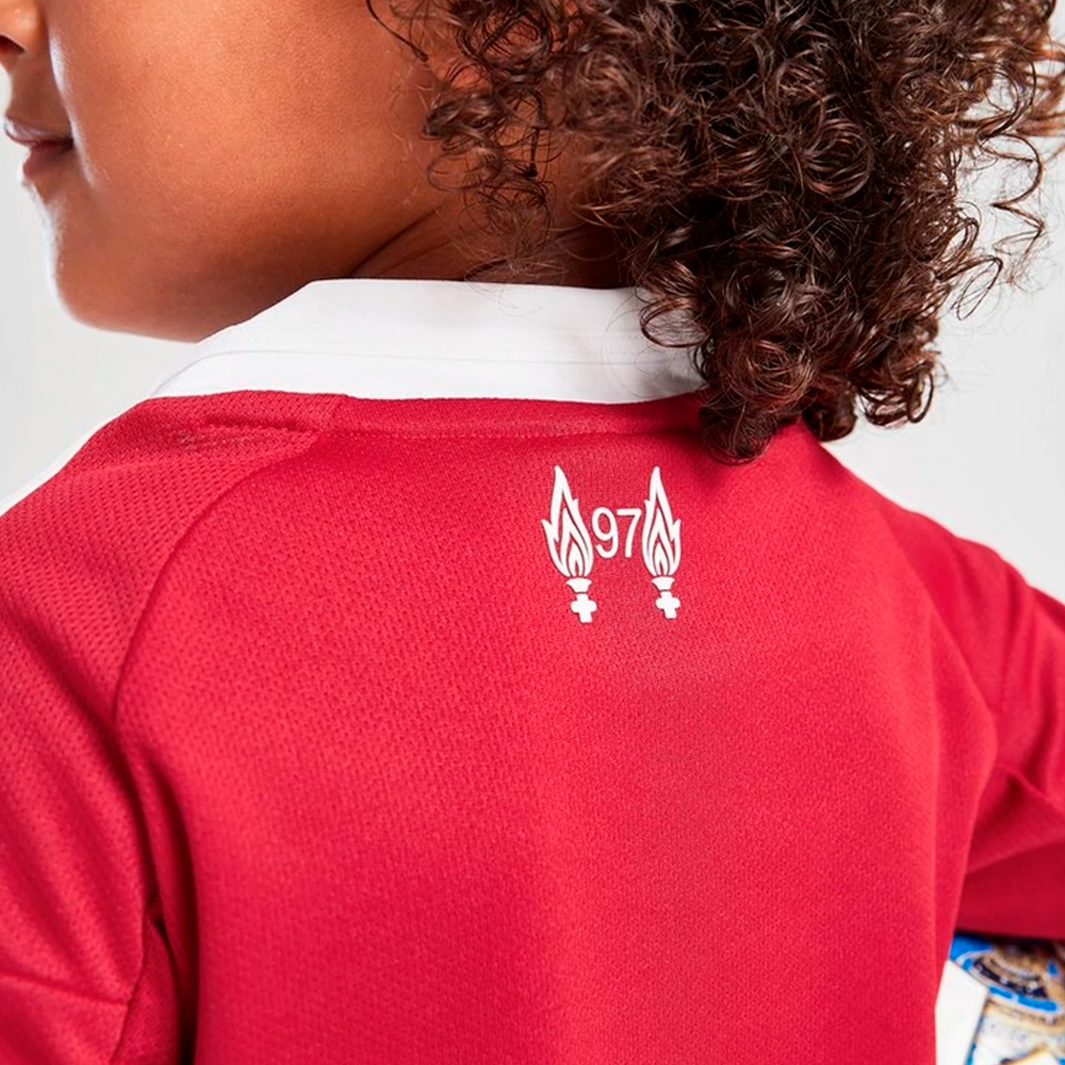 Kit Infantil Liverpool 2025/26 Home