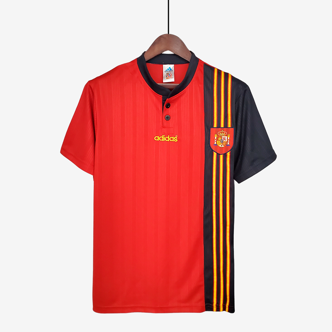 Camisa Espanha 1996 Home – Retrô