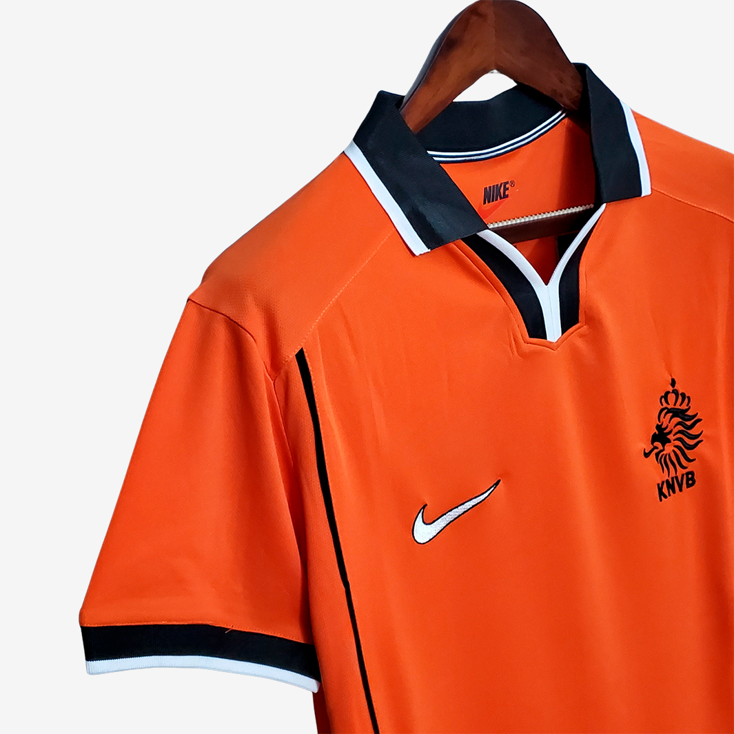 Camisa Holanda 1998 Home – Retrô