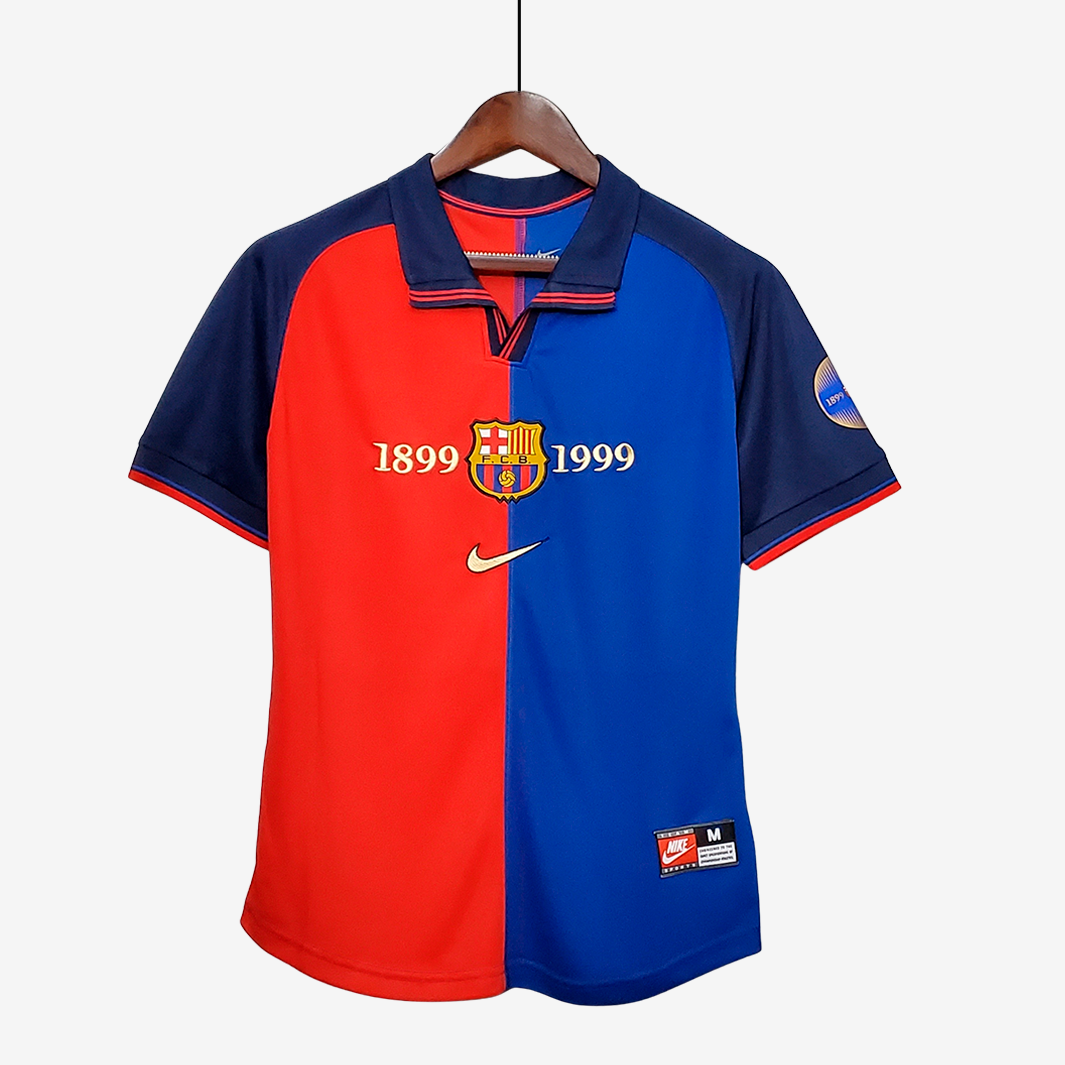 Camisa Barcelona 1999/00 Home Centenário – Retrô