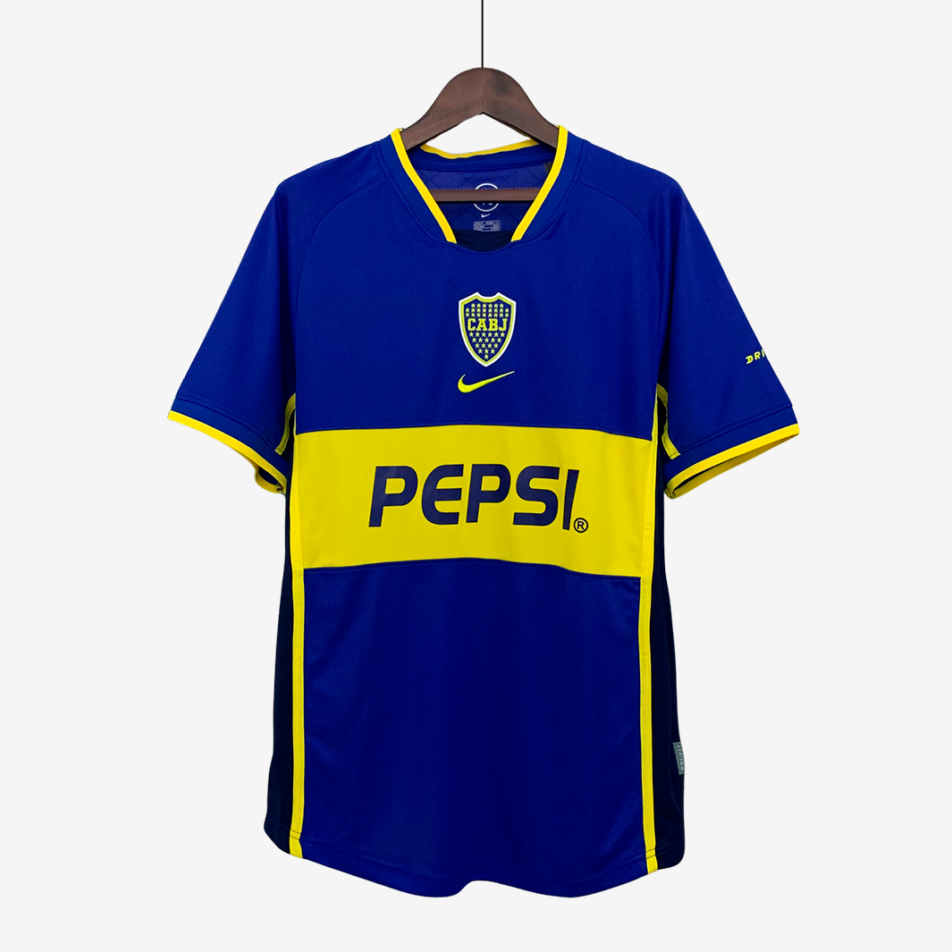Camisa Boca Juniors 2002/03 Home – Retrô)