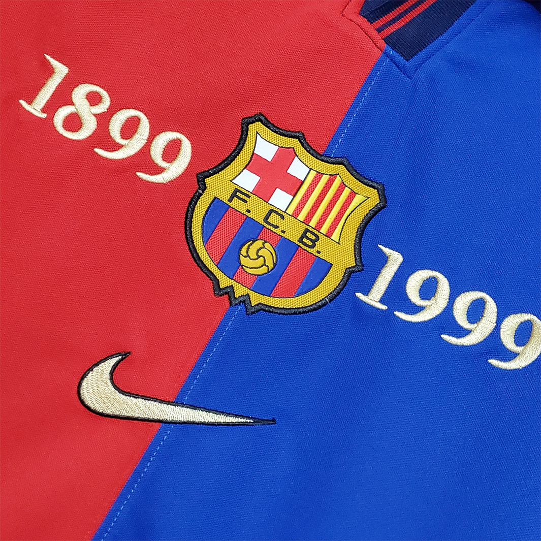 Camisa Barcelona 1999/00 Home Centenário – Retrô