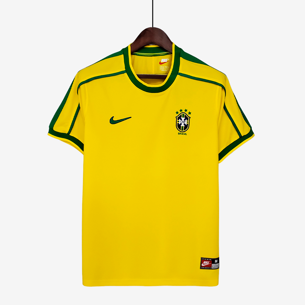 Camisa Brasil 1998 Home – Retrô