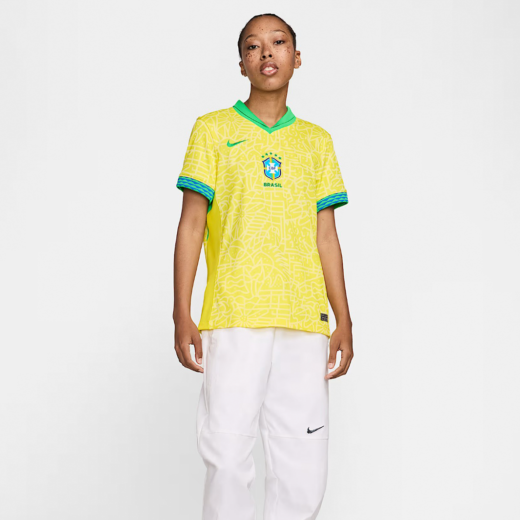 Camisa Brasil 2024 Home – Feminina