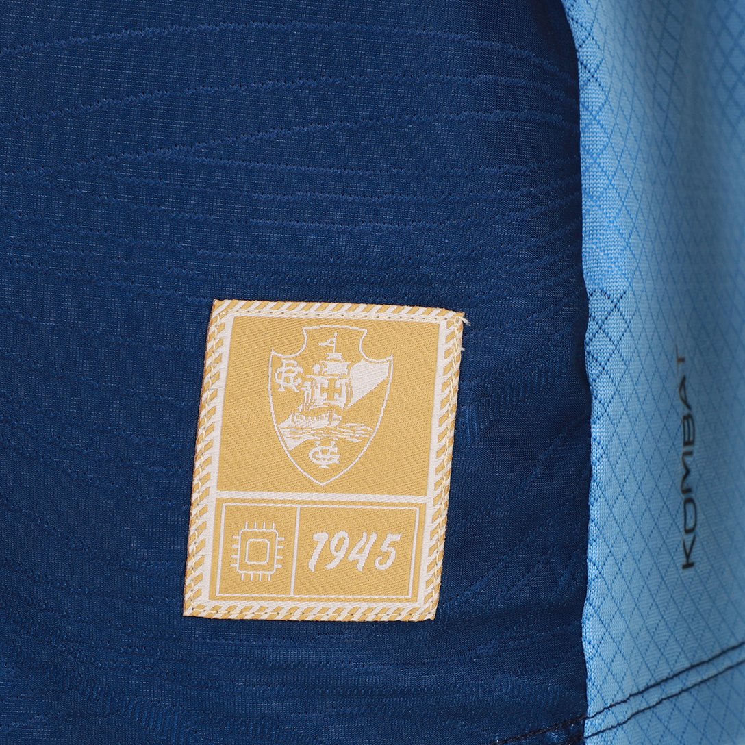 Camisa Vasco III 25/26 Goleiro Kappa Masculina - Azul