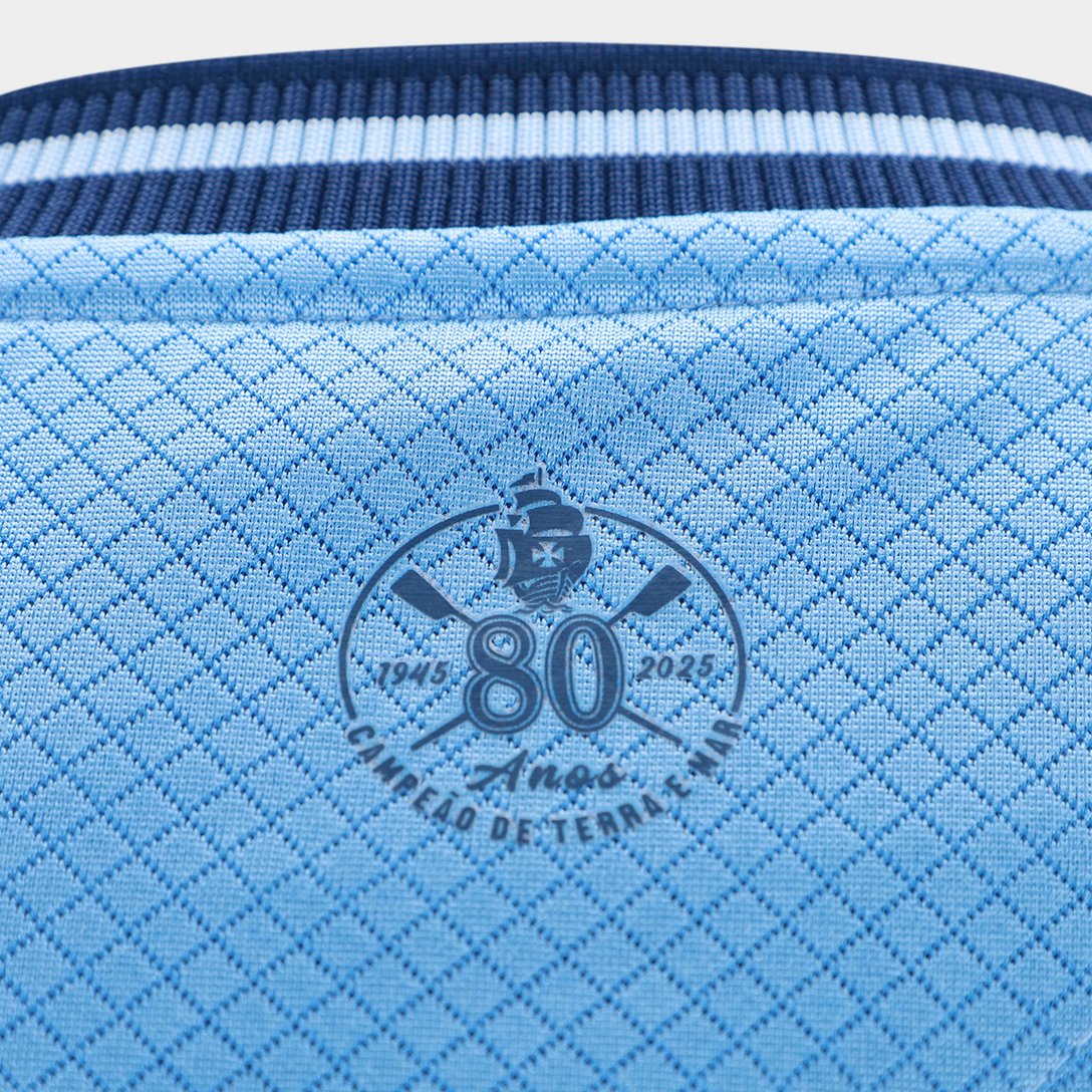 Camisa Vasco III 25/26 Goleiro Kappa Masculina - Azul