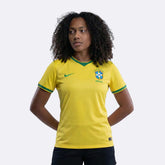 Camisa Brasil I 2026 Copa do Mundo Torcedor Feminina