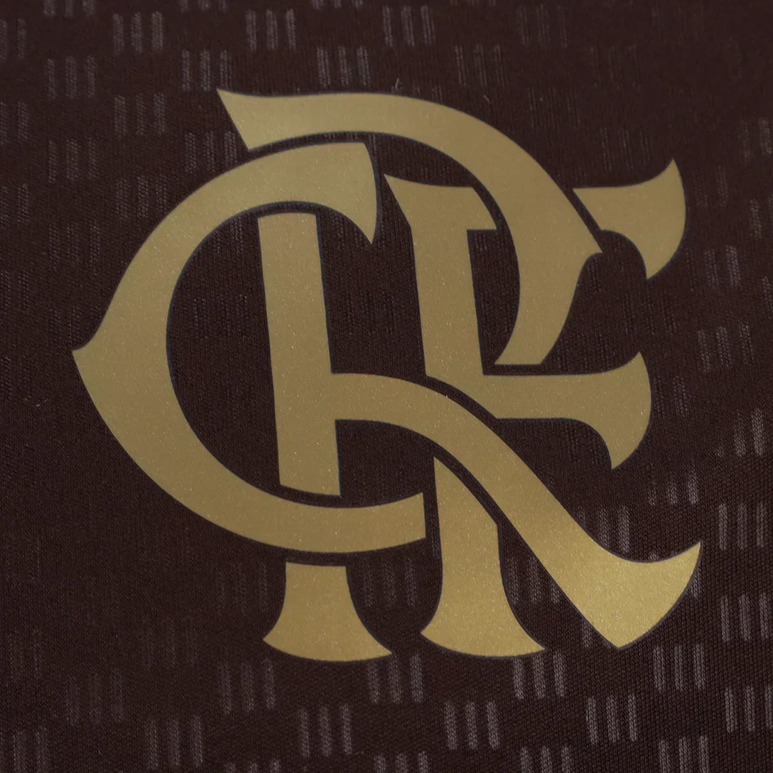 Camisa Flamengo 26/27 Treino Marrom - Adidas Versão Torcedor