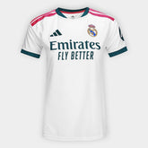 Camisa Real Madrid Home 26/27 s/n Torcedor Adidas Feminina - Branco