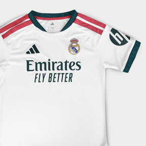 Camisa Real Madrid Home 26/27 s/n Torcedor Adidas Feminina - Branco