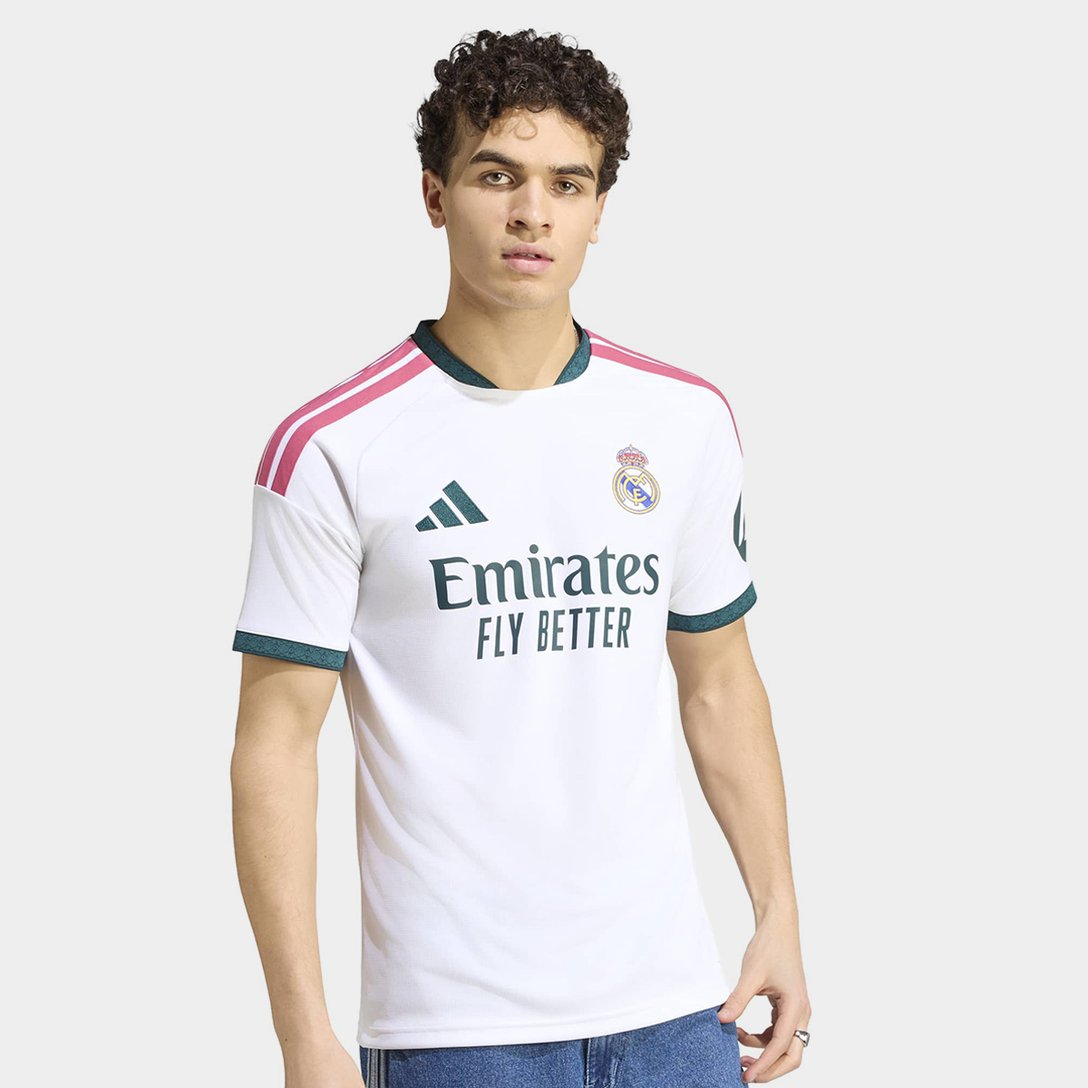 Camisa Real Madrid 26/27 Torcedor Masculina - Branco