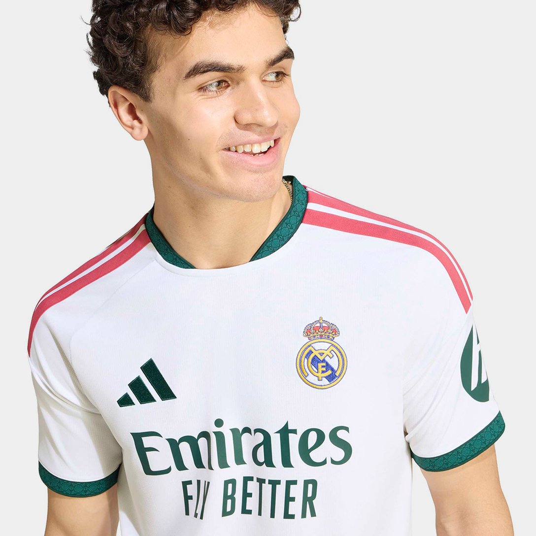 Camisa Real Madrid 26/27 Torcedor Masculina - Branco