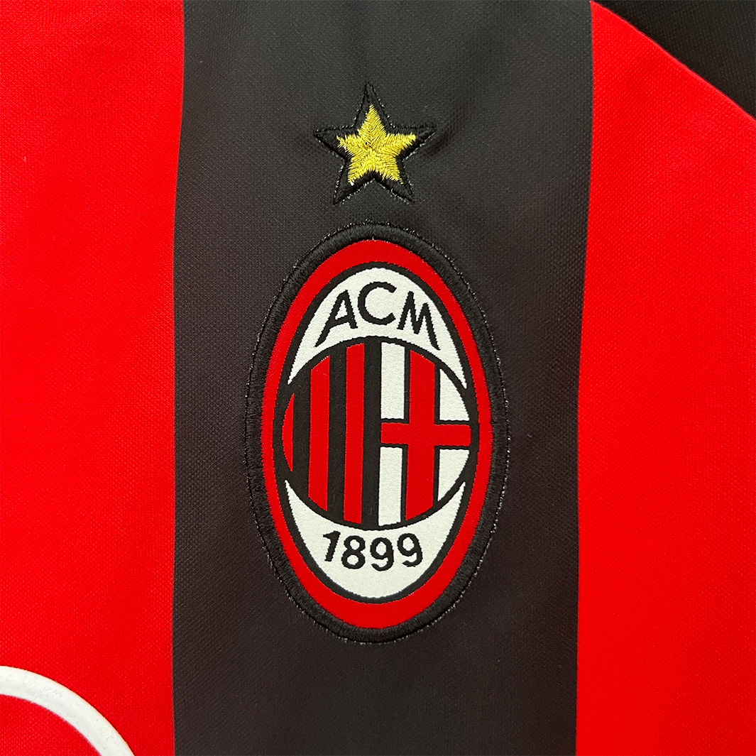 Camisa AC Milan 2001/02 Home – Retrô