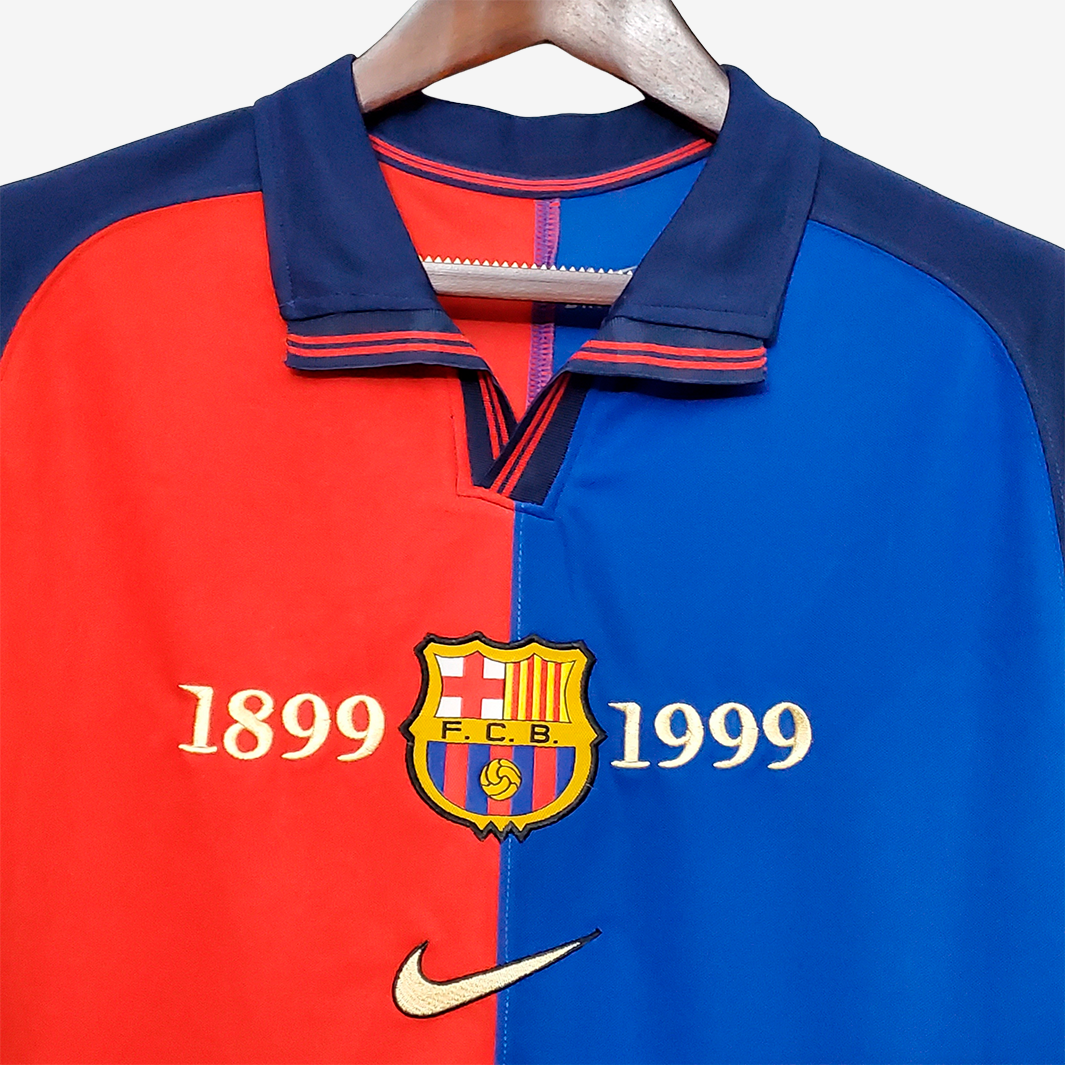 Camisa Barcelona 1999/00 Home Centenário – Retrô