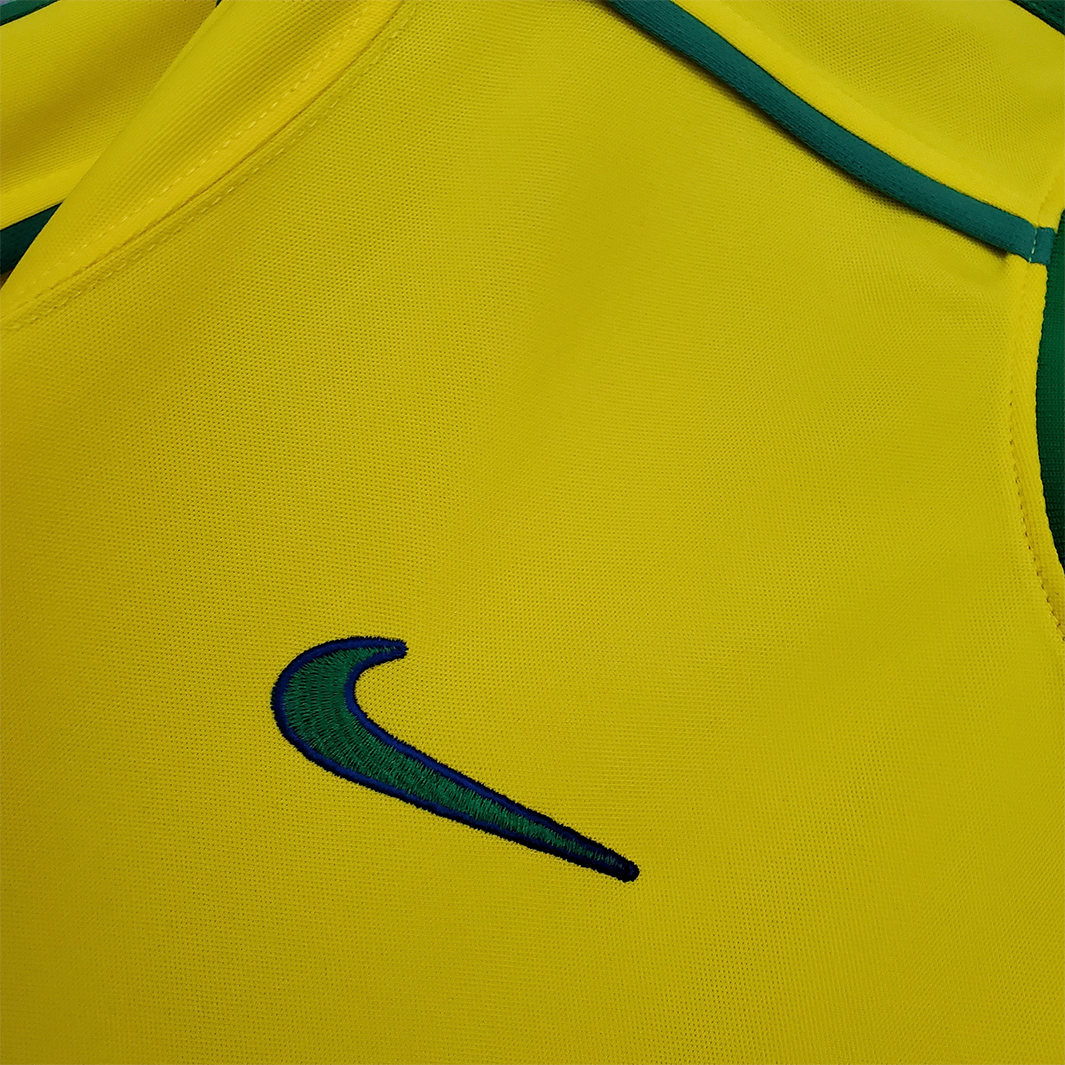 Camisa Brasil 1998 Home – Retrô