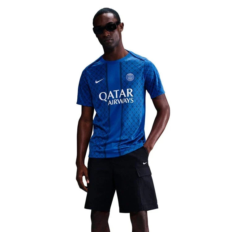 Camisa Paris Saint-Germain (PSG) 2025/26 Aquecimento – Torcedor