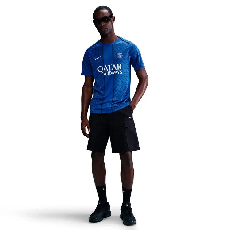 Camisa Paris Saint-Germain (PSG) 2025/26 Aquecimento – Torcedor