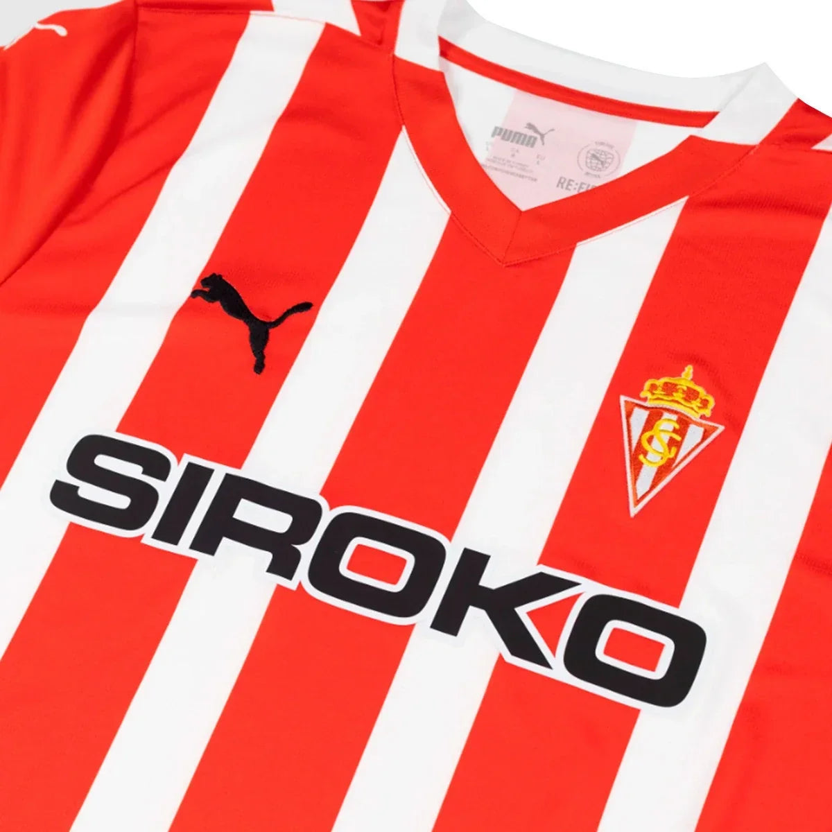 Camisa Sporting Gijón 2025/26 Home – Torcedor